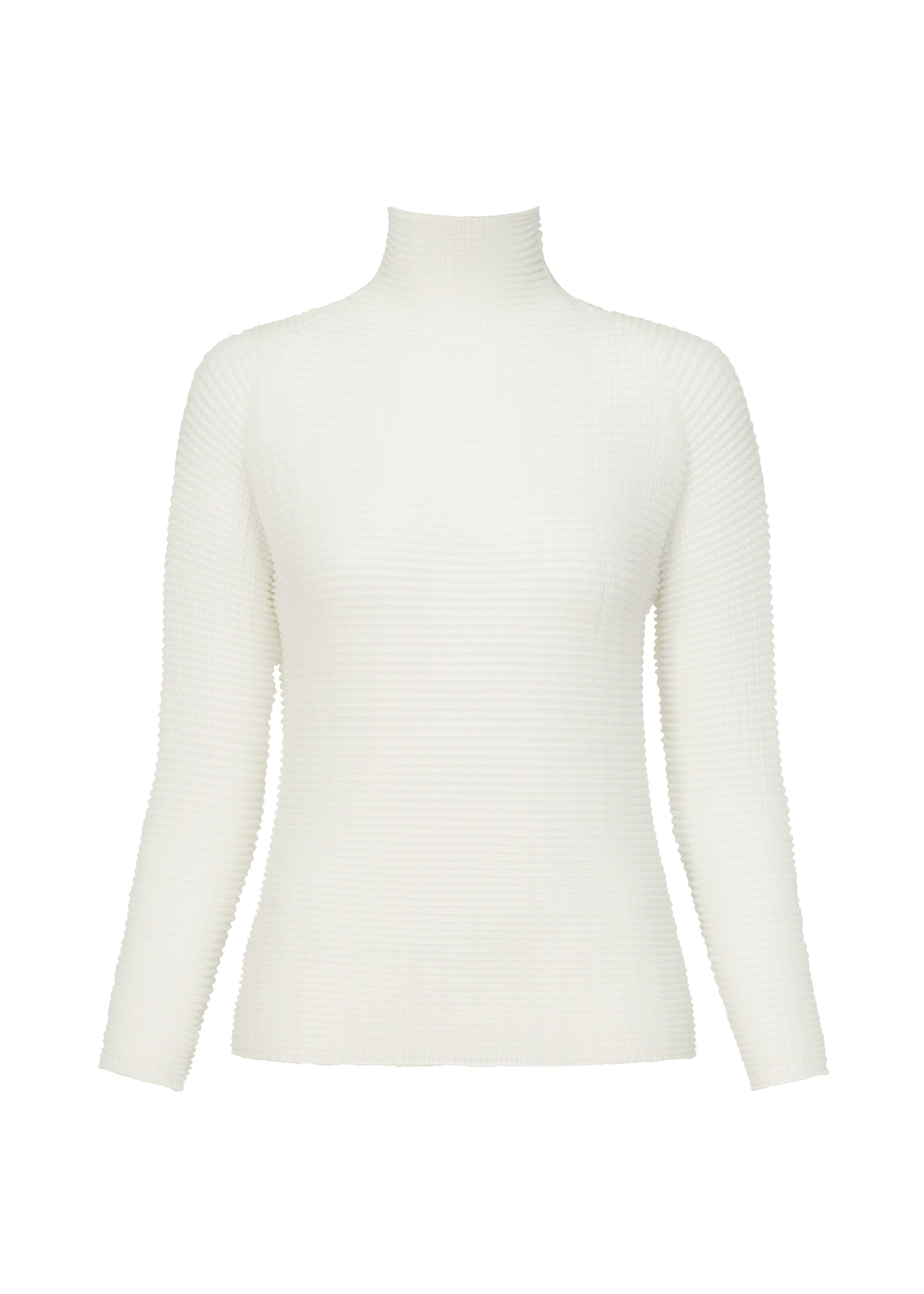 WOOLY PLEATS BK/WT-66