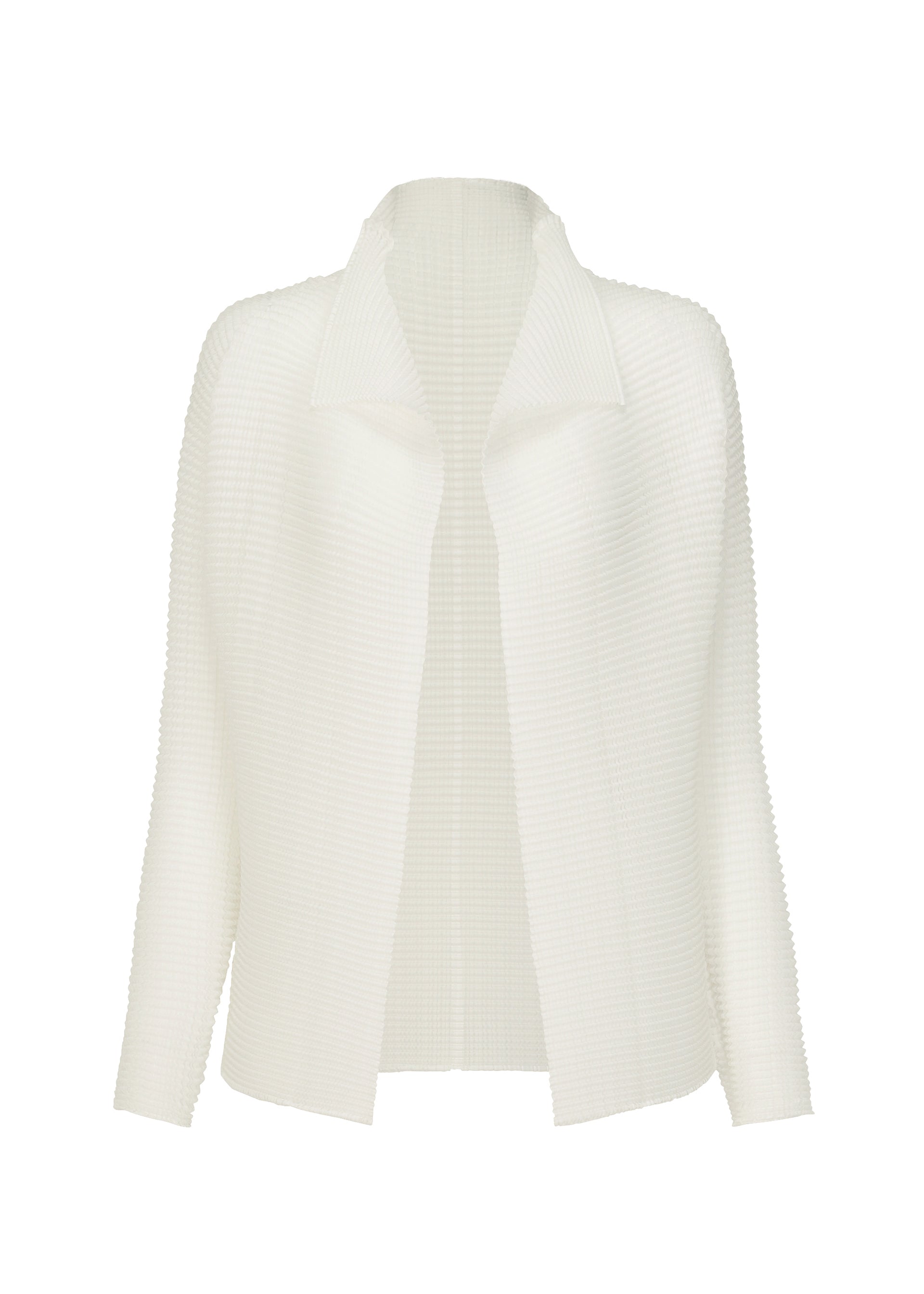 WOOLY PLEATS BK/WT-66