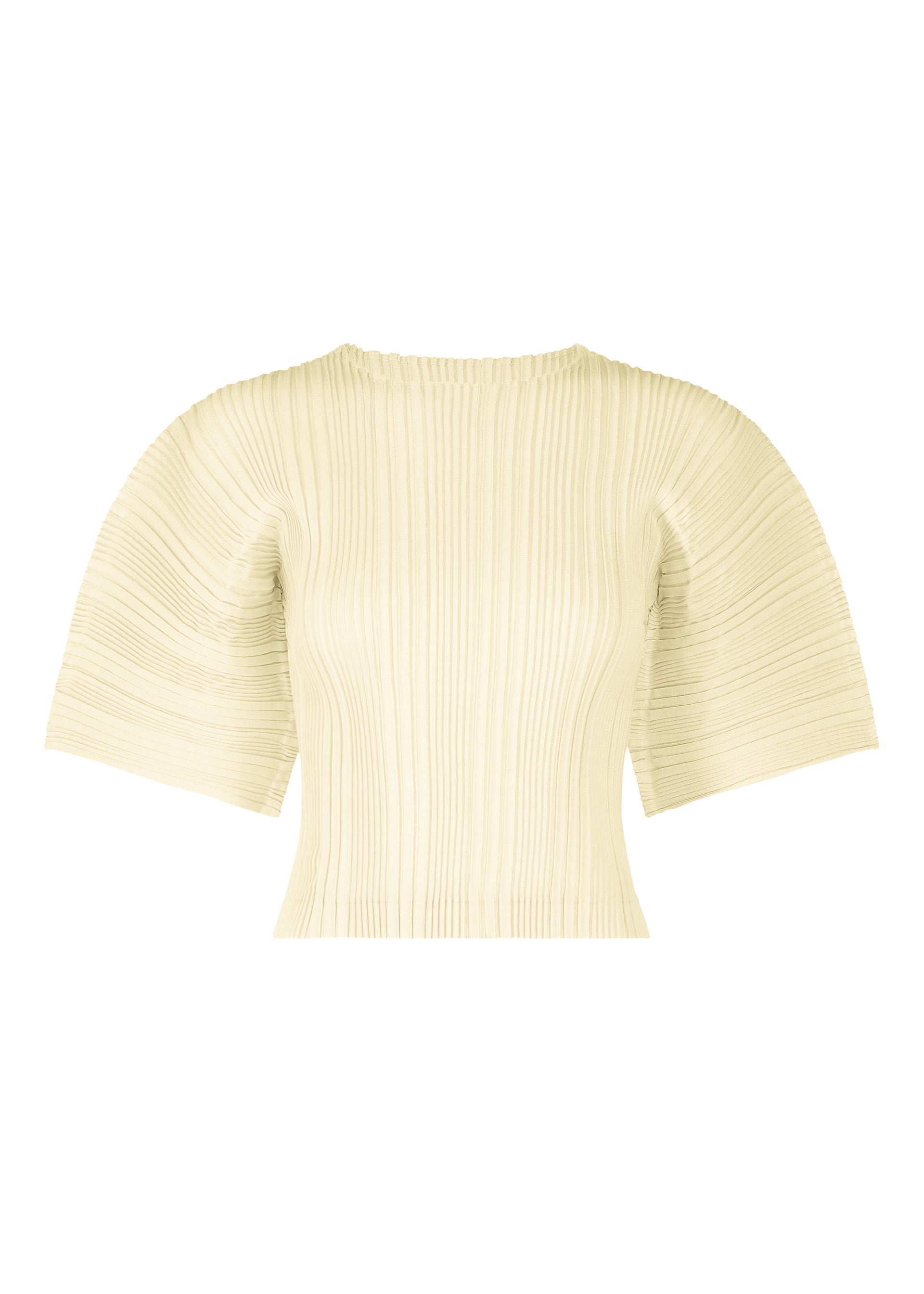 LINEN LIKE RIB PLEATS