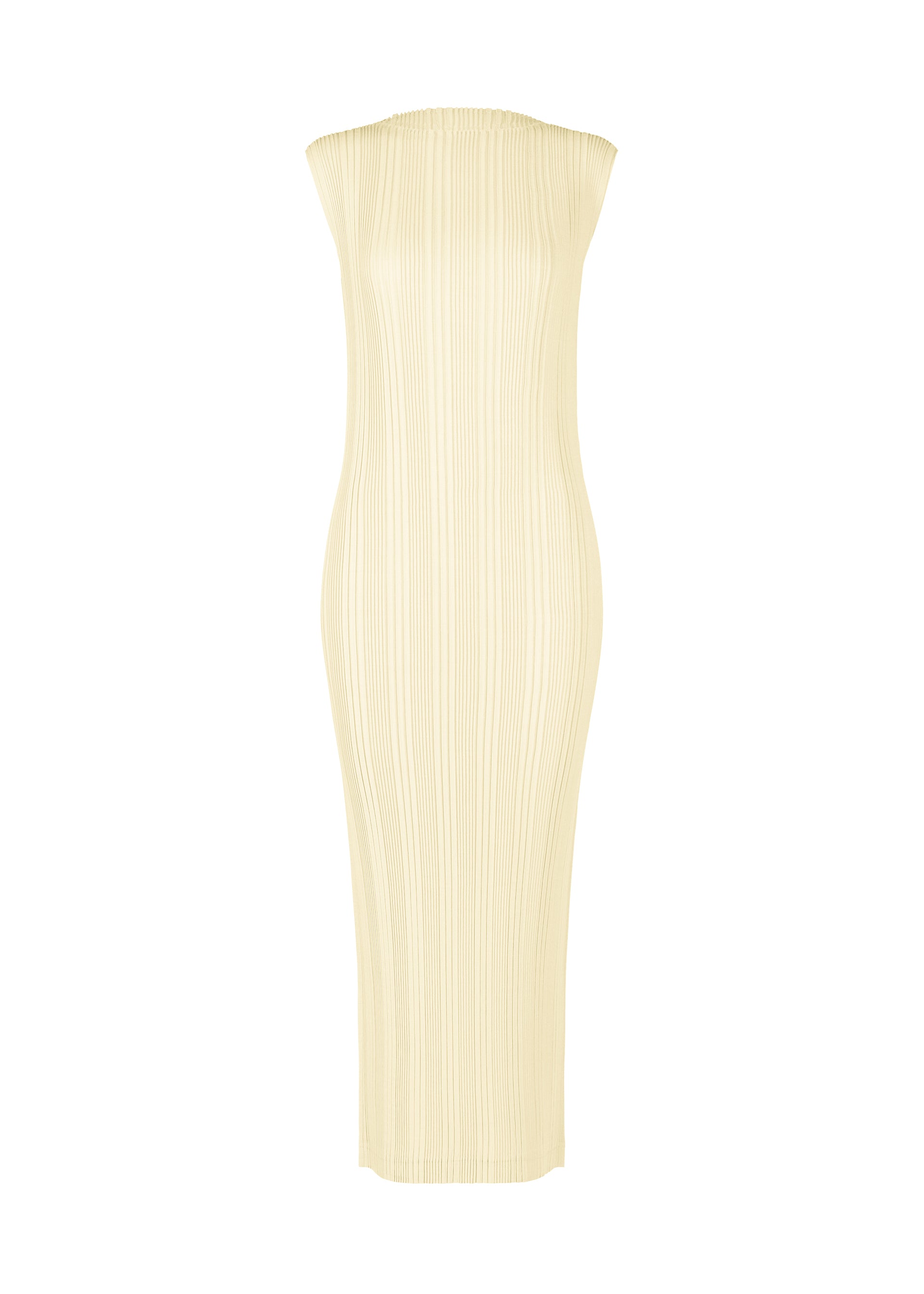 LINEN LIKE RIB PLEATS
